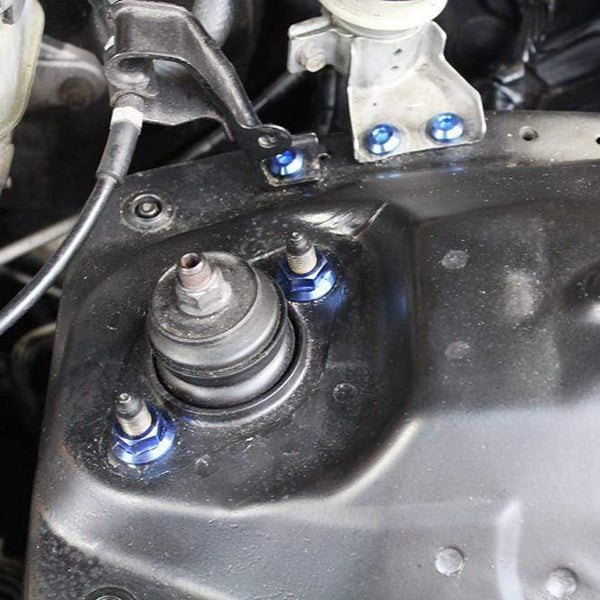 Honda Civic EK/EJ (1996-2000) Titanium Ti Dress Up Bolts Engine Bay Kit - DressUpBolts.com