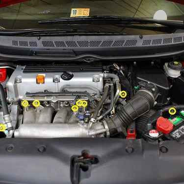 Honda Civic Si FG/FA (2006-2011) Titanium Ti Dress Up Bolts Engine Bay Kit - DressUpBolts.com