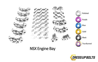 Acura NSX (1990-2005) Titanium Dress Up Bolts Engine Bay Kit - DressUpBolts.com