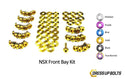 Honda NSX (1990-2005) Titanium Dress Up Bolts Front Bay Kit - DressUpBolts.com