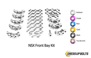 Acura NSX (1990-2005) Titanium Dress Up Bolts Front Bay Kit - DressUpBolts.com