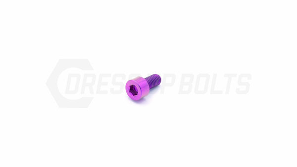 M6 x 1.00 x 10mm Titanium Socket Cap Bolt by Dress Up Bolts - DressUpBolts.com