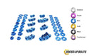 Infiniti Q50 (2017-Present) Titanium Dress Up Bolts Engine Bay Kit - DressUpBolts.com