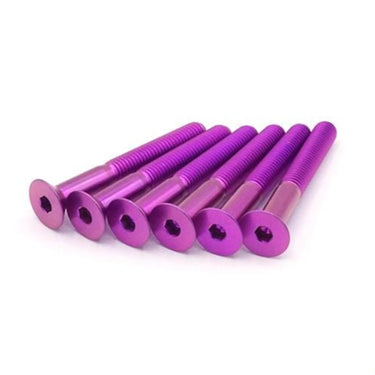 40mm Titanium Dress Up Bolts Steering Wheel Kit - DressUpBolts.com