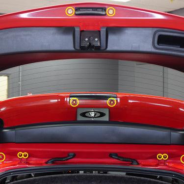 Titanium Hardware Trunk Kit - Mazda Speed3 (2007-2009)