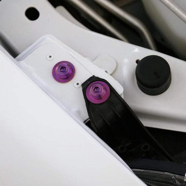 Dress Up Bolts Titanium Hardware Engine Bay Kit - Mitsubishi Evo X - DressUpBolts.com