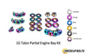 Eagle 1G Talon DSM (1990-1994) Titanium Dress Up Bolts Partial Engine Bay Kit - DressUpBolts.com