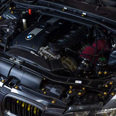 Stage 2 Titanium Hardware Engine Bay Kit - BMW E9X 335i (2007-2013)