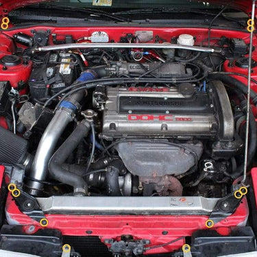 Eagle 1G Talon DSM (1990-1994) Titanium Dress Up Bolts Partial Engine Bay Kit - DressUpBolts.com