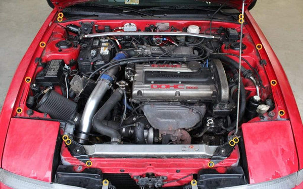 Eagle 1G Talon DSM (1990-1994) Titanium Dress Up Bolts Partial Engine Bay Kit - DressUpBolts.com