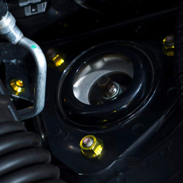 Infiniti G37 Coupe and Sedan (2008-2013) V36 Titanium Dress Up Bolts Engine Bay Kit - DressUpBolts.com