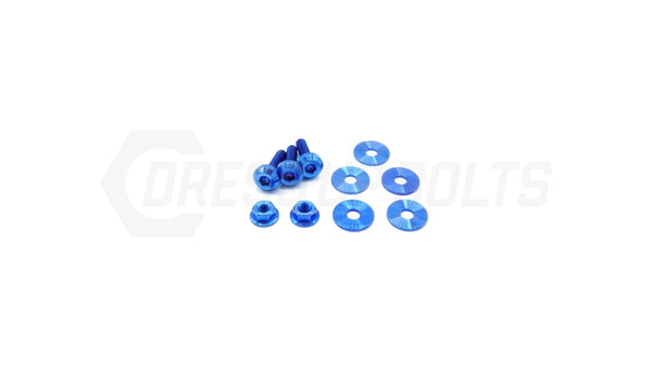 Titanium Hardware Engine Cover Kit - VQ37VHR Engine