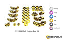 Nissan S13 240sx (1989-1995) Titanium Dress Up Bolts Full Engine Bay Kit - DressUpBolts.com