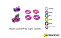 Nissan Maxima (2000-2003) Titanium Dress Up Bolts Engine Cover Kit - DressUpBolts.com