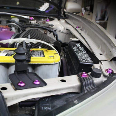 Infiniti I35 (2002-2004) Titanium Dress Up Bolts Engine Bay Kit - DressUpBolts.com