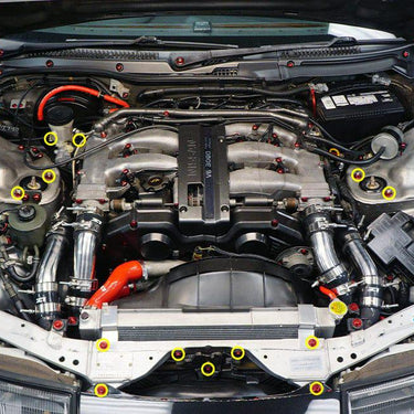 Stage 1 Titanium Hardware Engine Bay Kit - Nissan 300ZX (1990-1999)