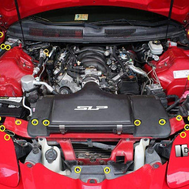 Pontiac Firebird/Trans Am (1998-2002) F-Body Titanium Dress Up Bolts Engine Bay Kit - DressUpBolts.com