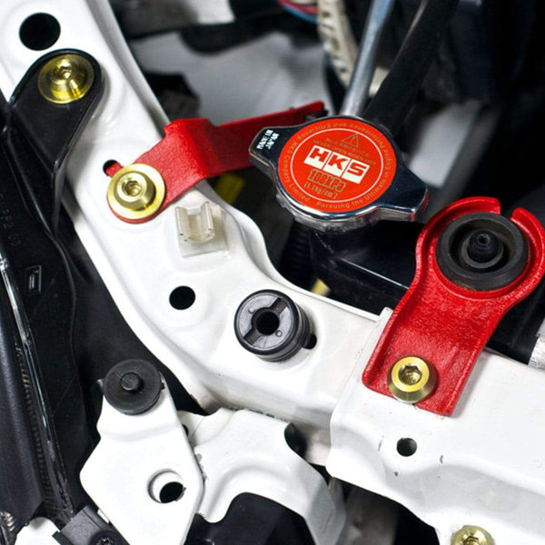 Scion tC (2005-2010) Titanium Dress Up Bolts Engine Bay Kit - DressUpBolts.com