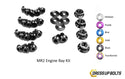 Toyota MR2 W20 (1990-1999) Titanium Dress Up Bolts Engine Bay Kit - DressUpBolts.com