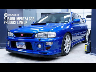 Titanium Hardware RS Hood Kit - Subaru Impreza GC8 (1992-2001)